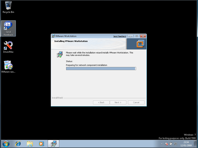 vmware workstation windows 7 32 bit